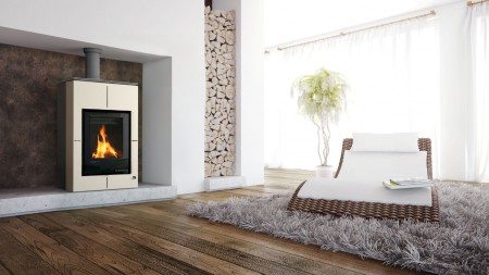 Teplovodní krbová kamna Aquaflam Vario